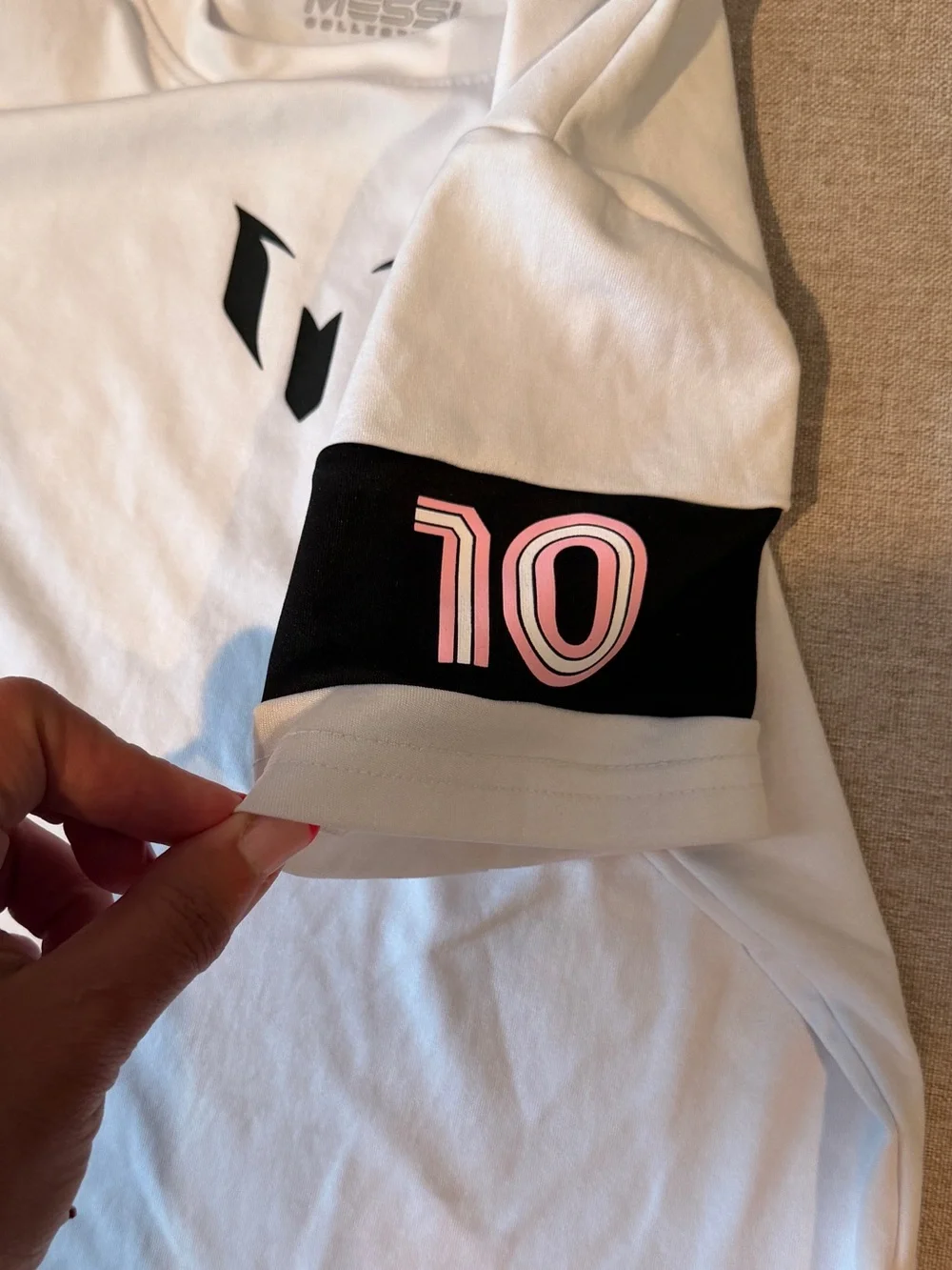 MESSI Set: Kids Matching T-shirt and Shorts, Size 7